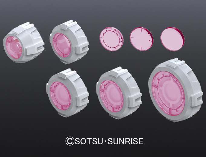 76129-BUILDERS PARTS HD MS SIGHT LENS PINK