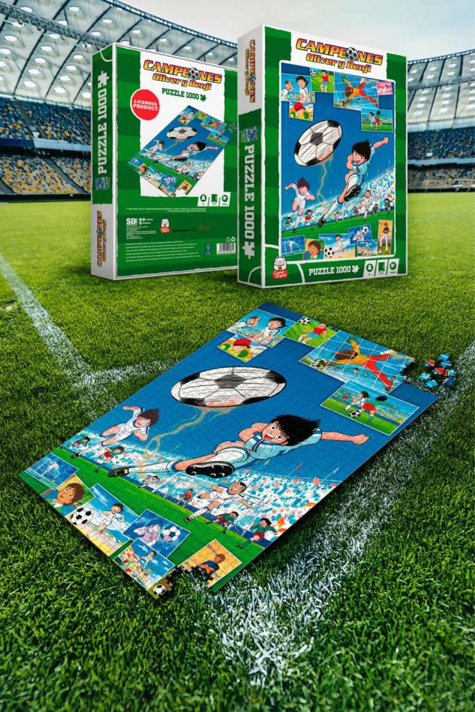 76224-CAPTAIN TSUBASA SHOOTING 1000PCS PUZZLE