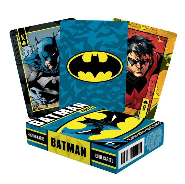76577-DC BATMAN HEROES PLAYING CARDS