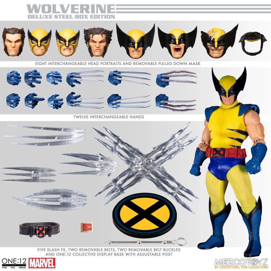 76953-ONE 12 COLL WOLVERINE DLX STEEL BOX ED