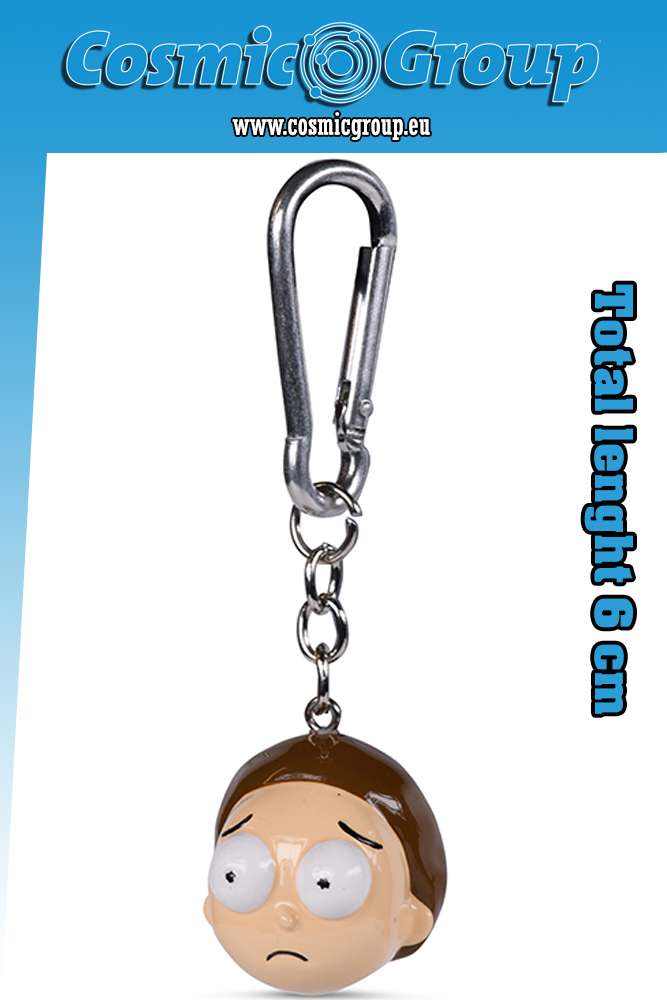 76992-RICK AND MORTY MORTY RESIN 3D KEYCHAIN