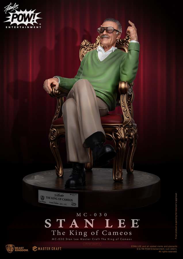 77292-STAN LEE KING OF CAMEOS MASTER CRAFT ST