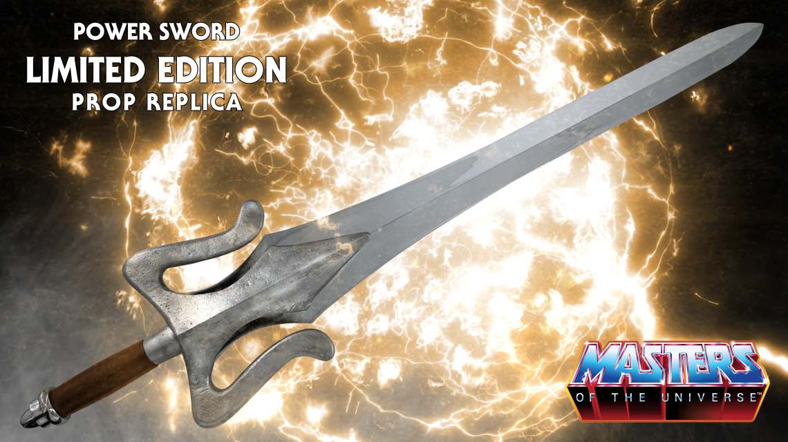 77441-MOTU HE-MAN POWER SWORD 1:1 PROP REPL