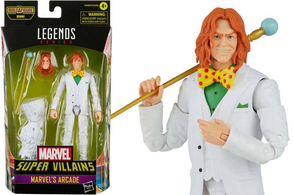 78073-MARVEL LEGENDS VILLAINS ARCADE AF