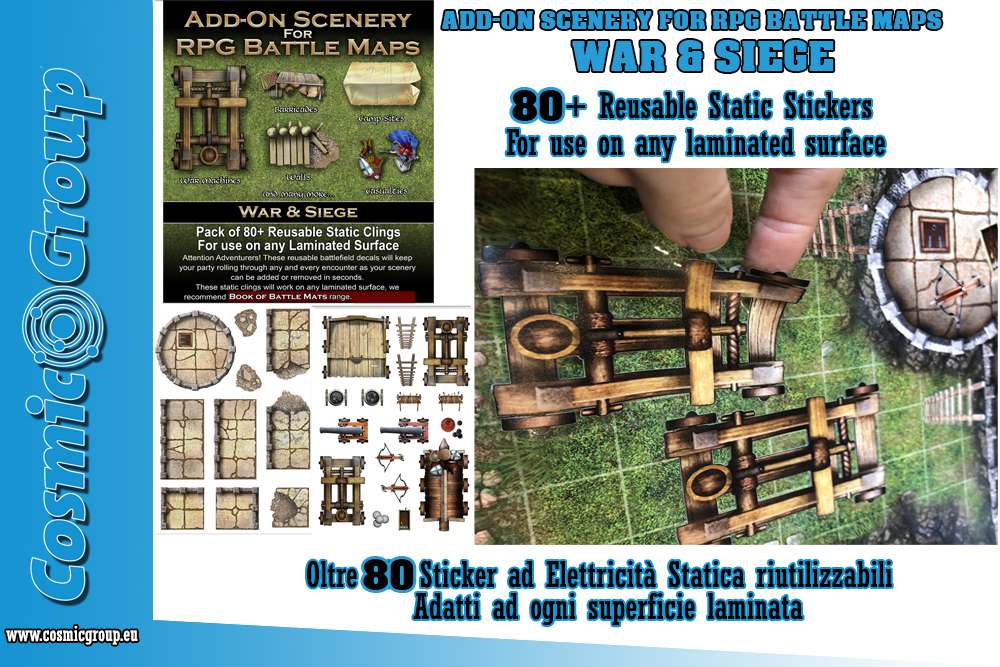 78198-ADD-ON SCENERY-WAR & SIEGE