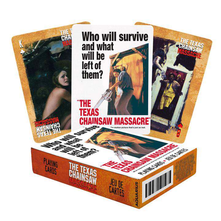 78201-TEXAS CHAIN SAW MASSACRE PLAYING CARDS