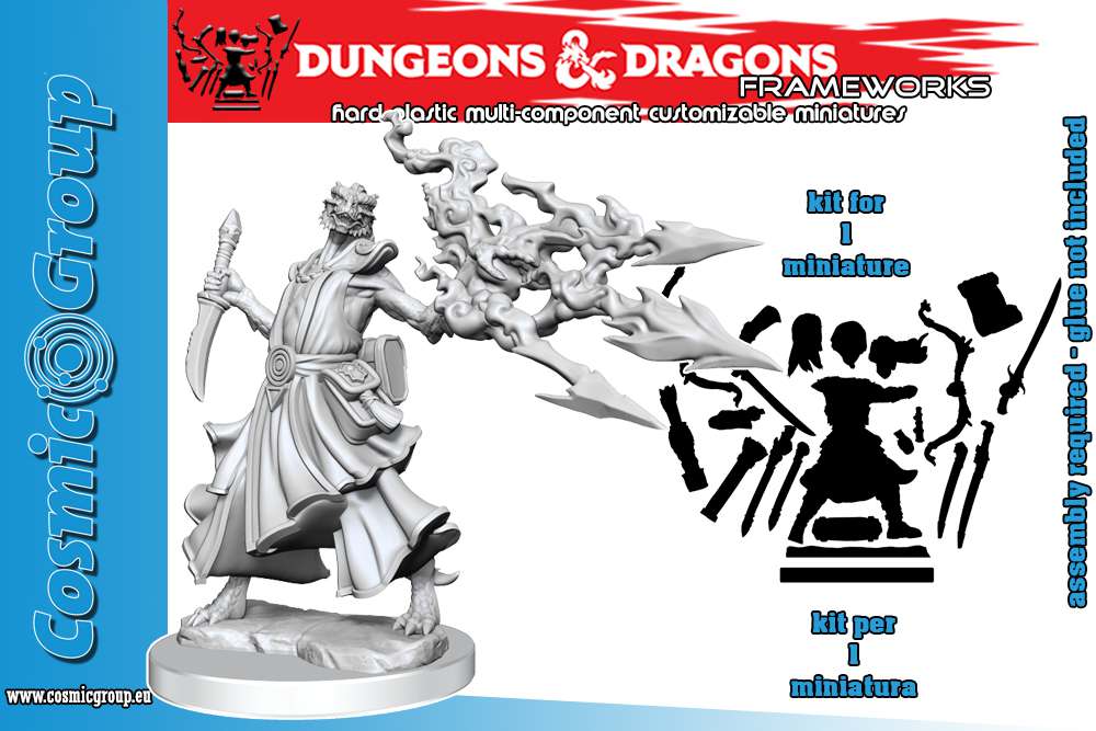 79284-D&D FRAMEWORKS-DRAGONBORN SORCERER FEM.