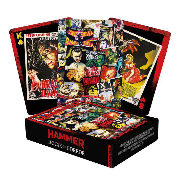 79512-HAMMER HOUSE OF HORROR PLAYING CARDS