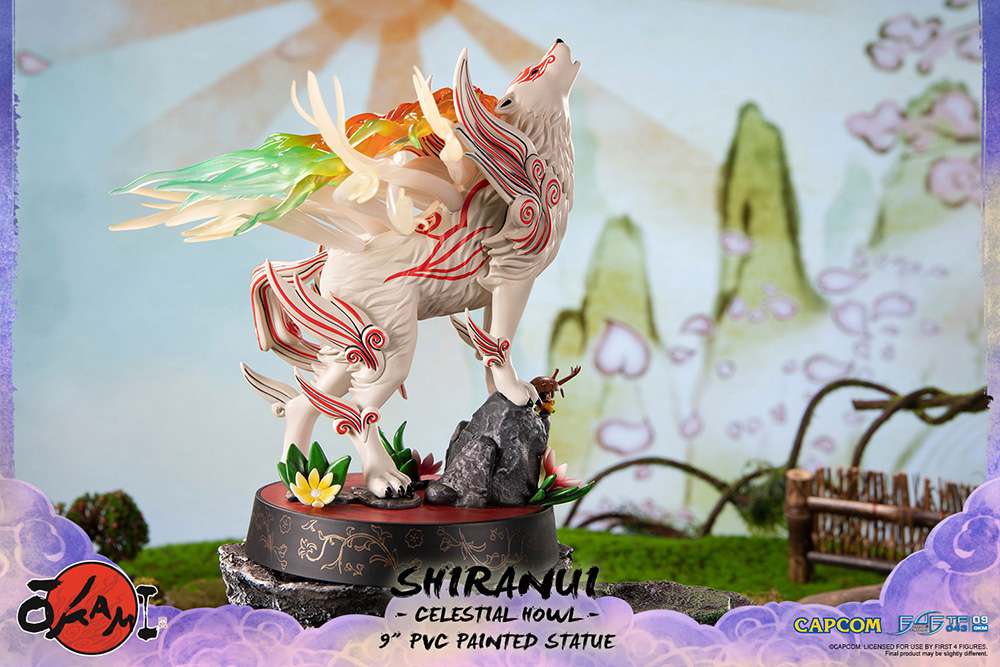 79819-OKAMI SHIRANUI CELESTIAL HOWL PVC STATUE