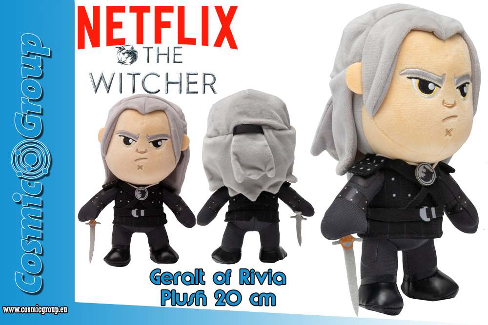 80108-NETFLIX THE WITCHER GERALT PLUSH