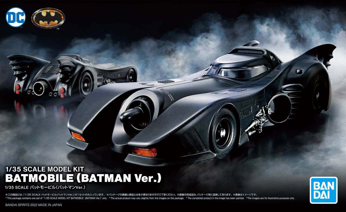 80179-BATMAN 1989 BATMOBILE 1/35 MODEL KIT