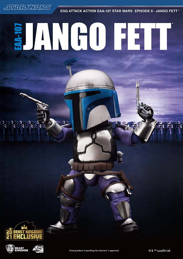 80564-EGG ATTACK STAR WARS EP II JANGO FETT