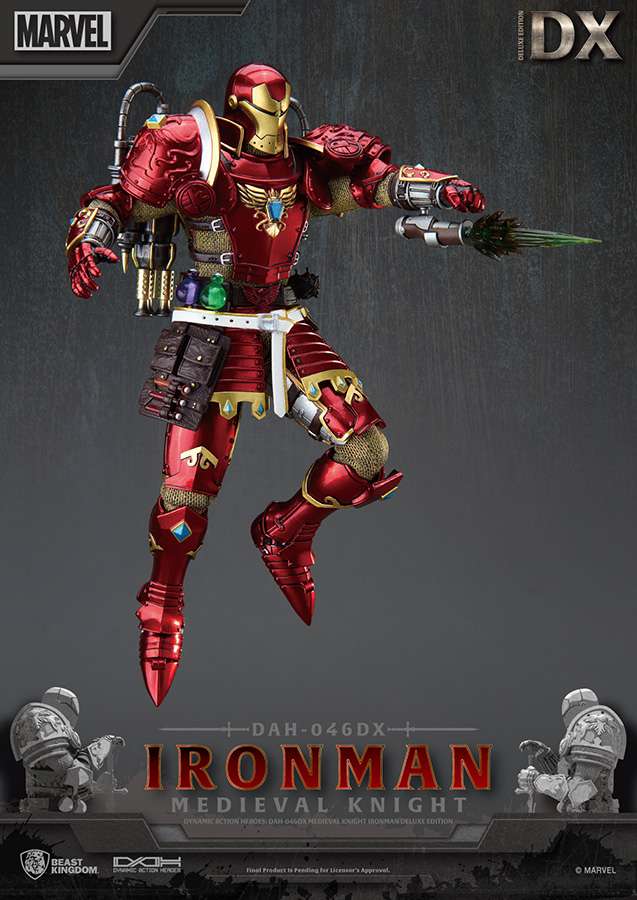 80846-MEDIEVAL KNIGHT IRON MAN DLX DAH