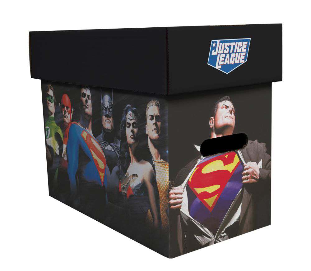 80900-JUSTICE LEAGUE ALEX ROSS COMICS COLL BOX