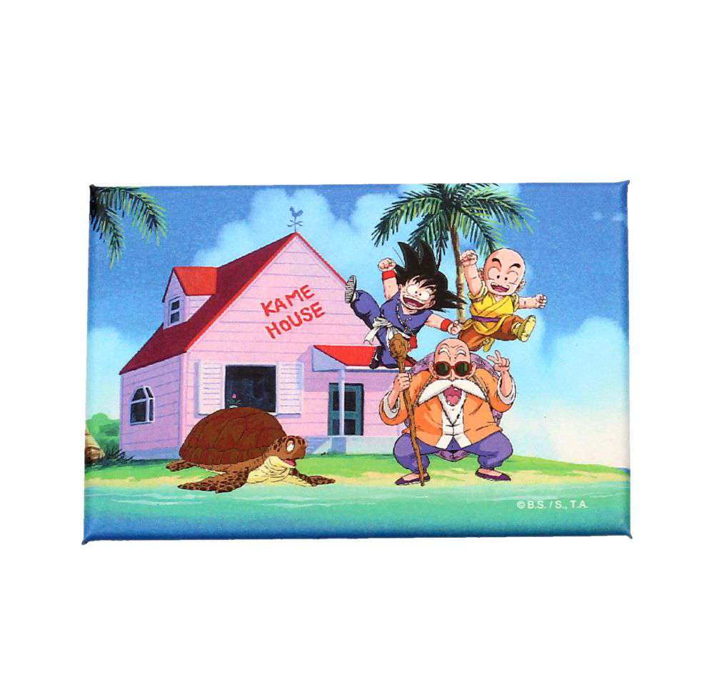 81918-DRAGON BALL KAME HOUSE 54X78 MAGNET