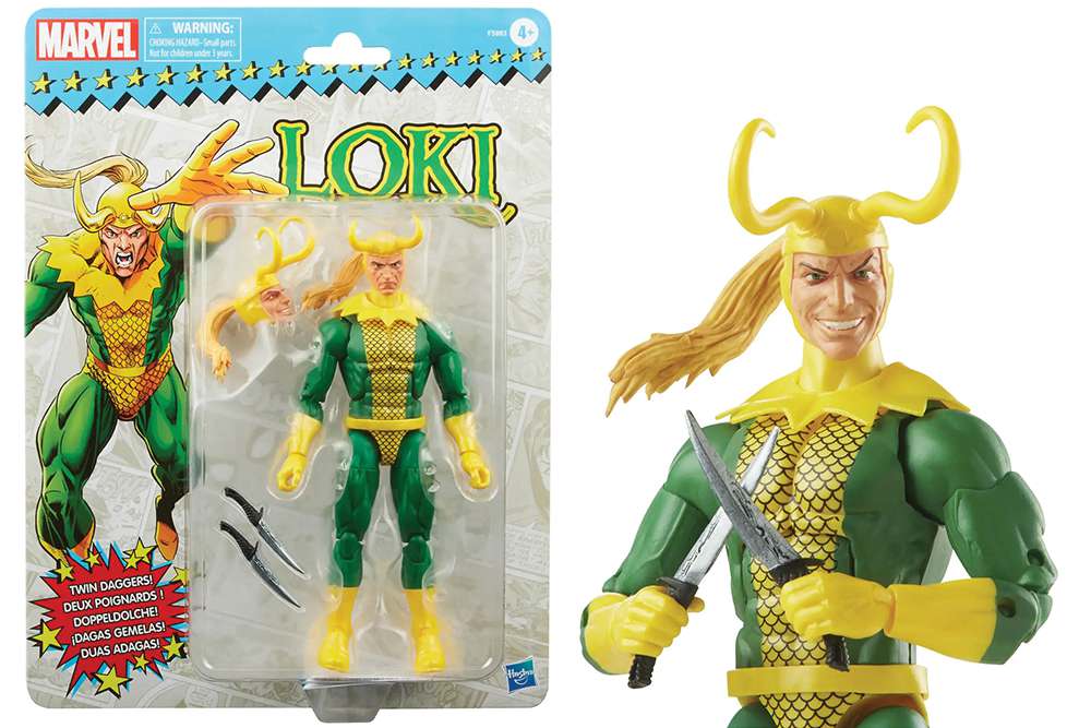 82135-MARVEL LEGENDS VINTAGE LOKI AF