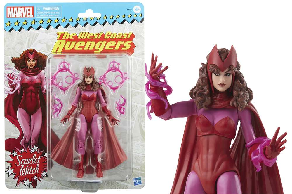 82137-MARVEL LEGENDS VINTAGE SCARLET WITCH AF