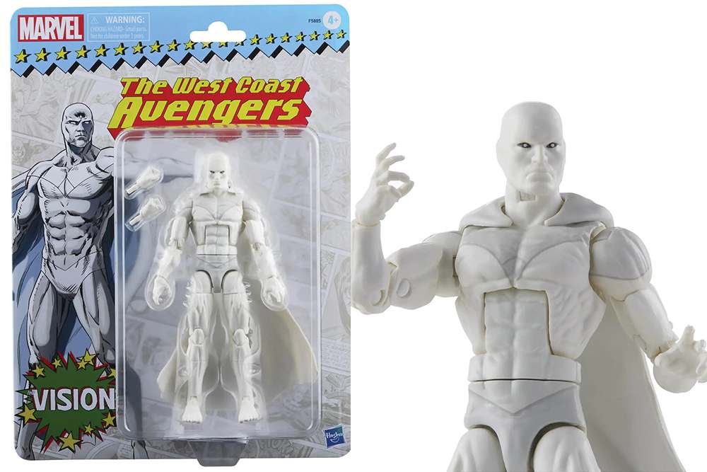 82138-MARVEL LEGENDS VINTAGE WHITE VISION AF