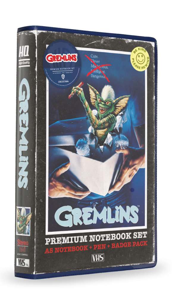 82214-GREMLINS STATIONERY VHS SET