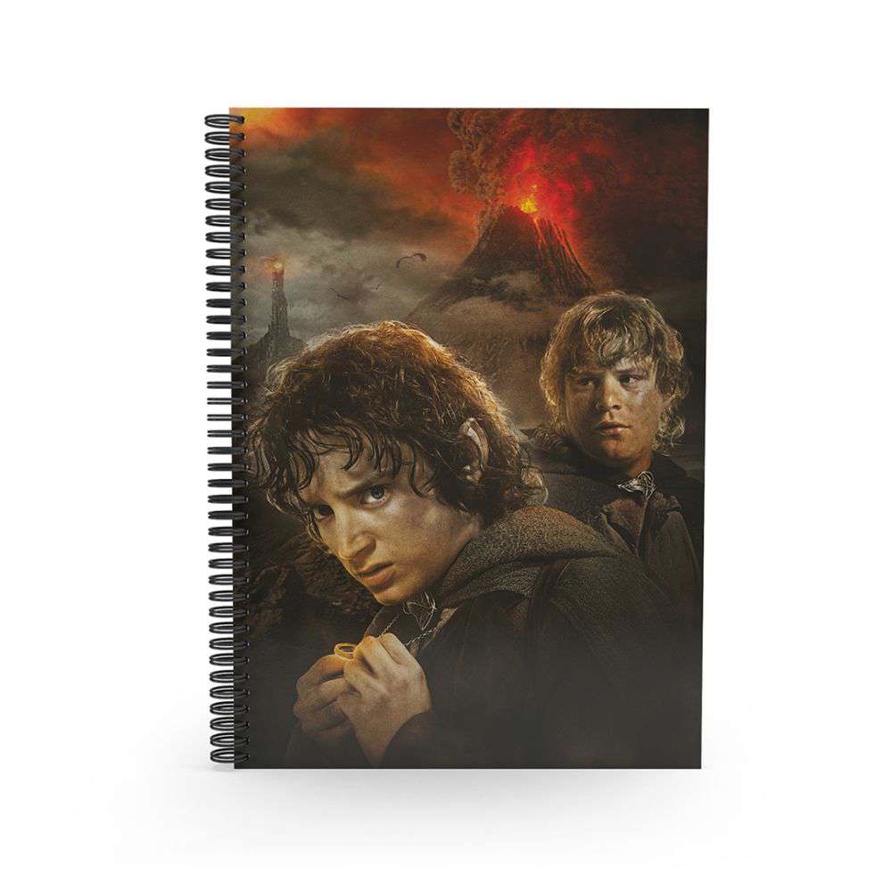 82457-LOTR FRODO AND SAM 3D EFFECT NOTEBOOOK