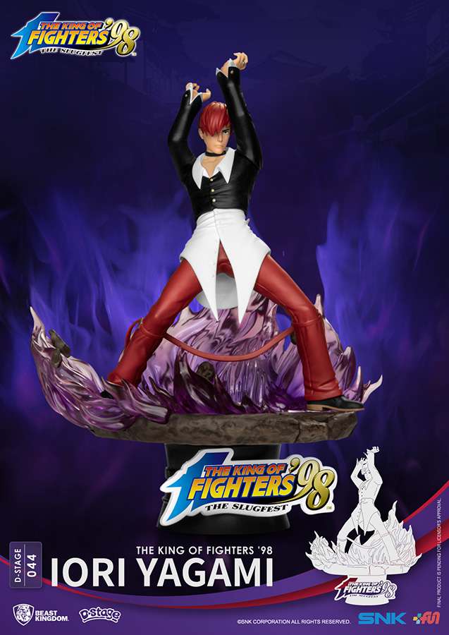 82670-D-STAGE KING OF FIGHTERS 98 IORI YAGAMI