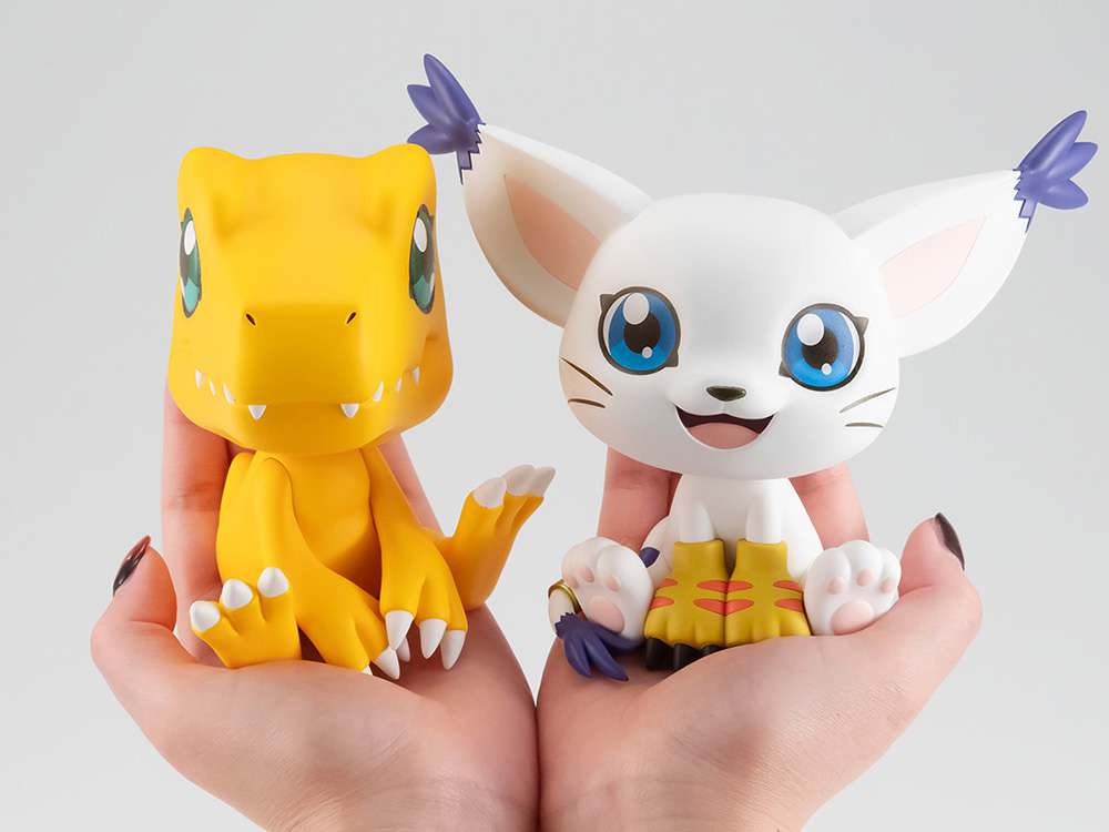 82704-LOOKUP DIGIMON ADV. AGUMON + TAILMON SET