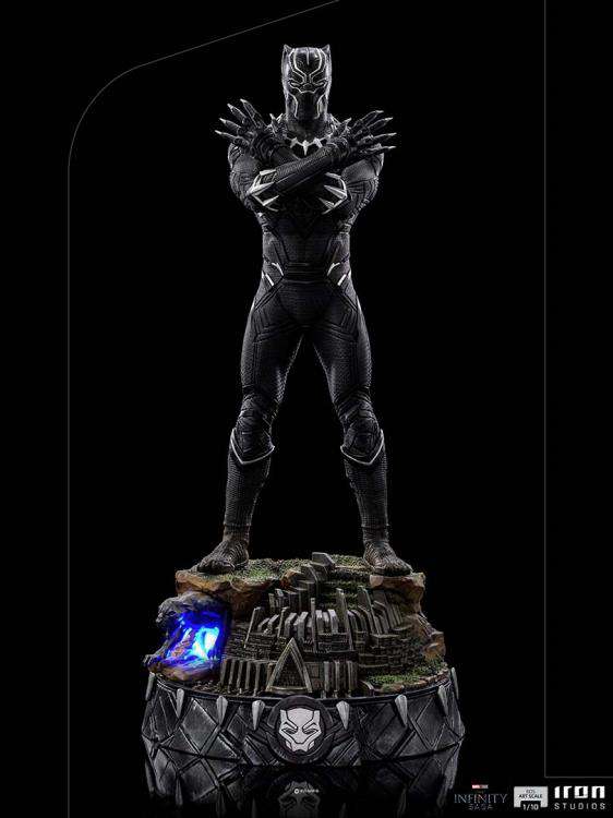 82986-INFINITY SAGA BLACK PANTHER DLX STATUE