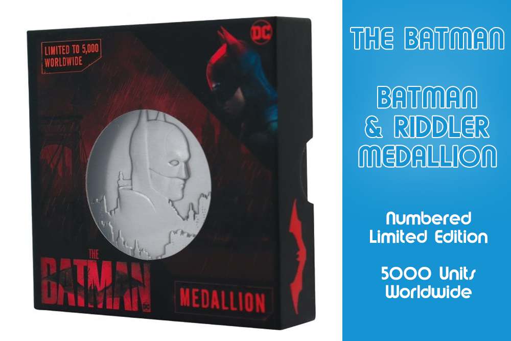 83054-THE BATMAN METAL MEDALLION LTD ED