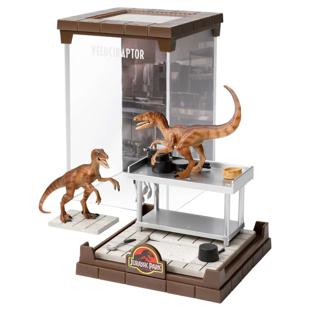 83353-JURASSIC PARK VELOCIRAPTOR DIORAMA