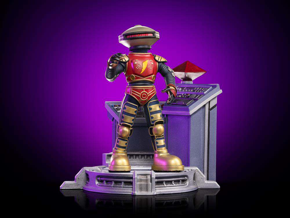 83694-POWER RANGERS ALPHA 5 DLX 1/10 STATUE