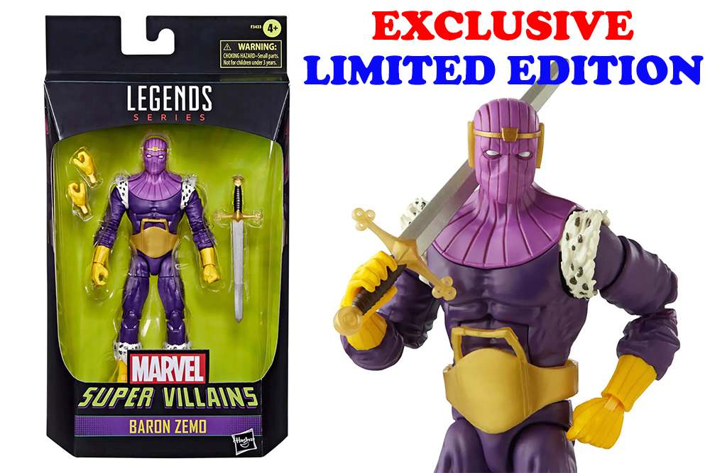 83825-MARVEL LEGENDS VILLAINS BARON ZEMO AF