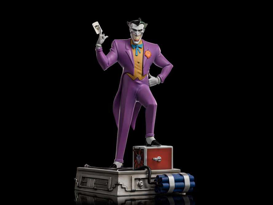 83995-BATMAN ANIMATED JOKER 1/10 STATUE