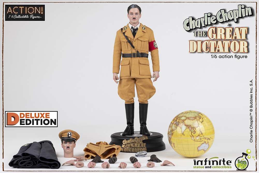 84133-CHARLIE CHAPLIN GREAT DICTATOR 1/6 DLX