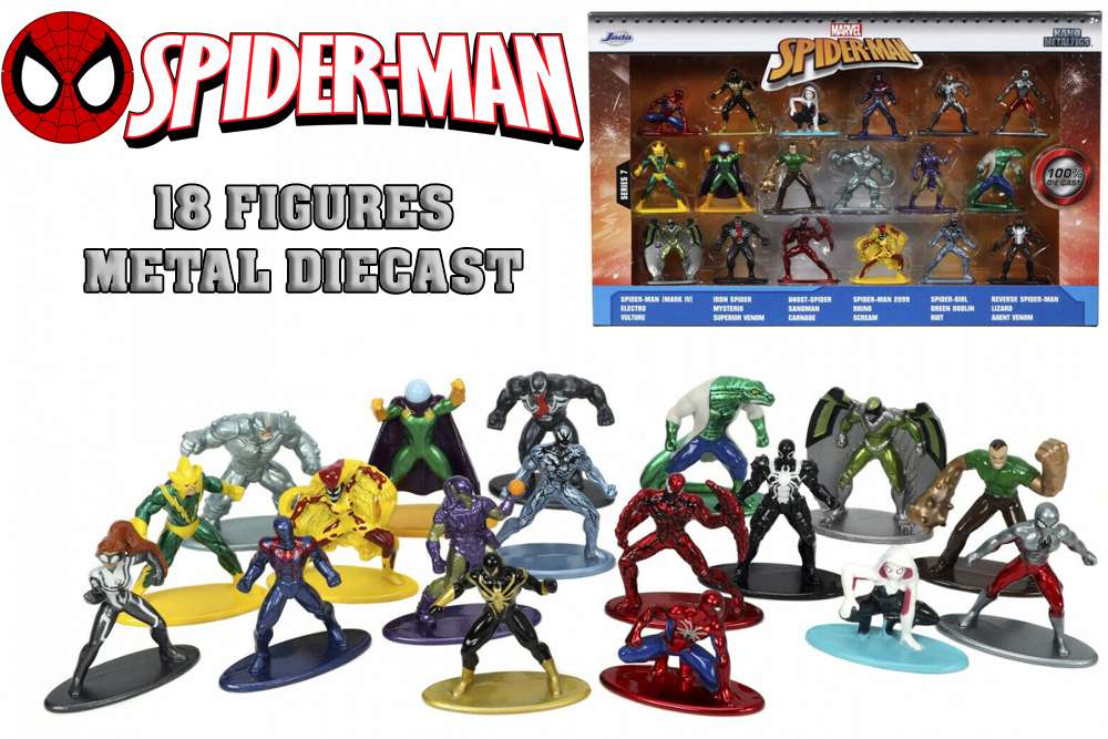 84162-SPIDER-MAN METAL DIEC.FIGURES COLLECTION