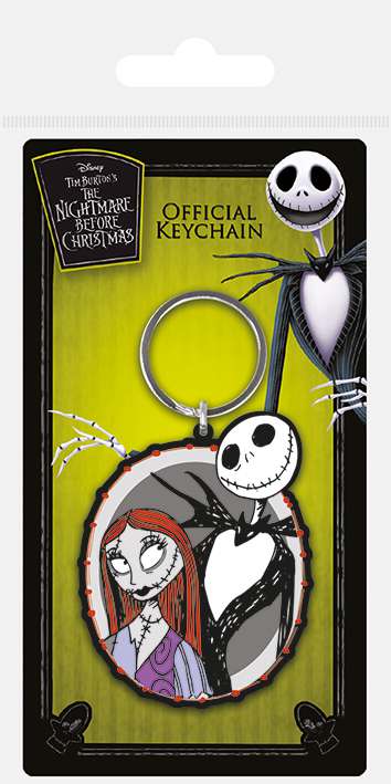 84261-NBX JACK & SALLY KEYRING