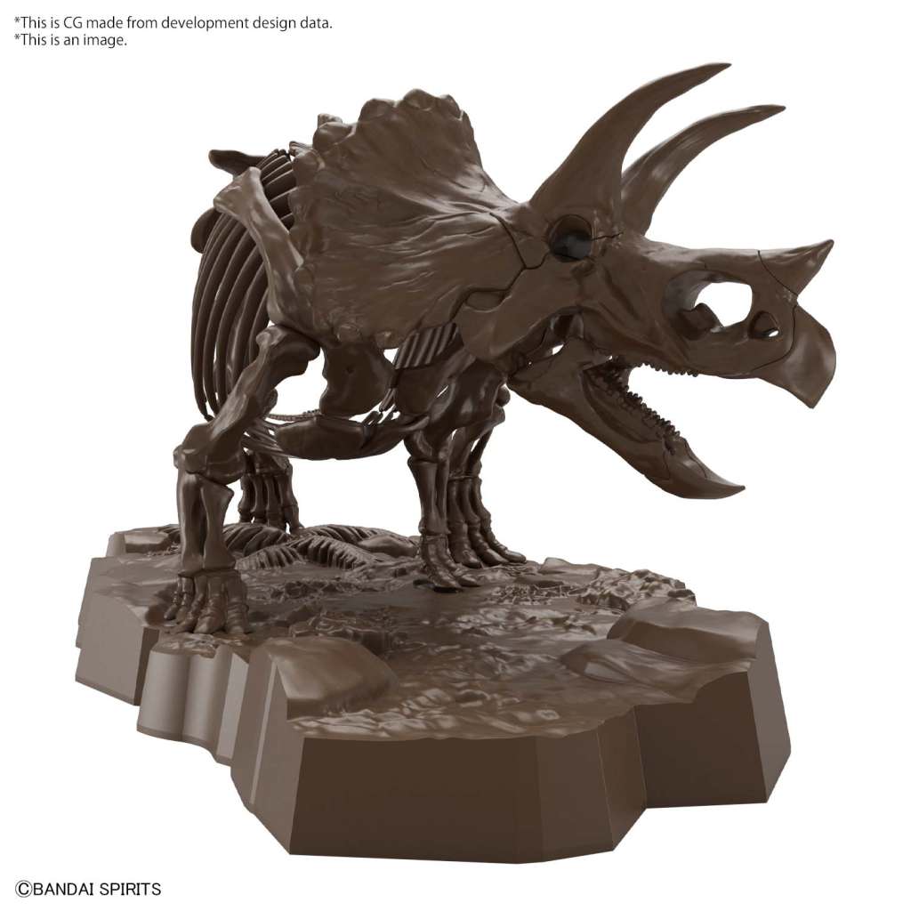 84461-IMAGINARY SKELETON TRICERATOPS 1/32