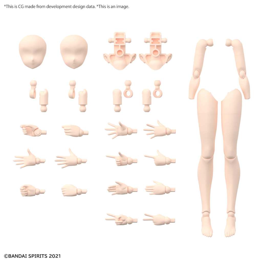 84470-30MS OP BODY PARTS ARM & LEG COLOR B