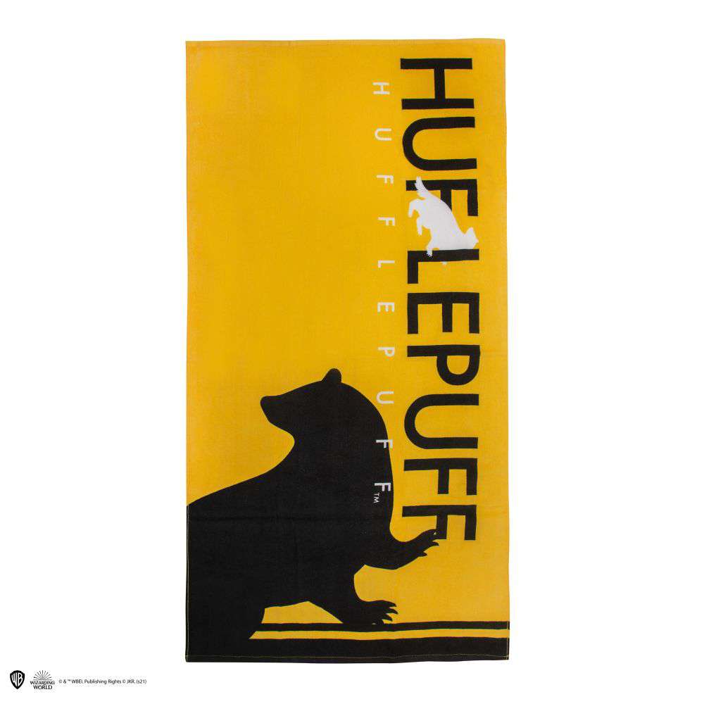 84581-HP HUFFLEPUFF BEACH TOWEL