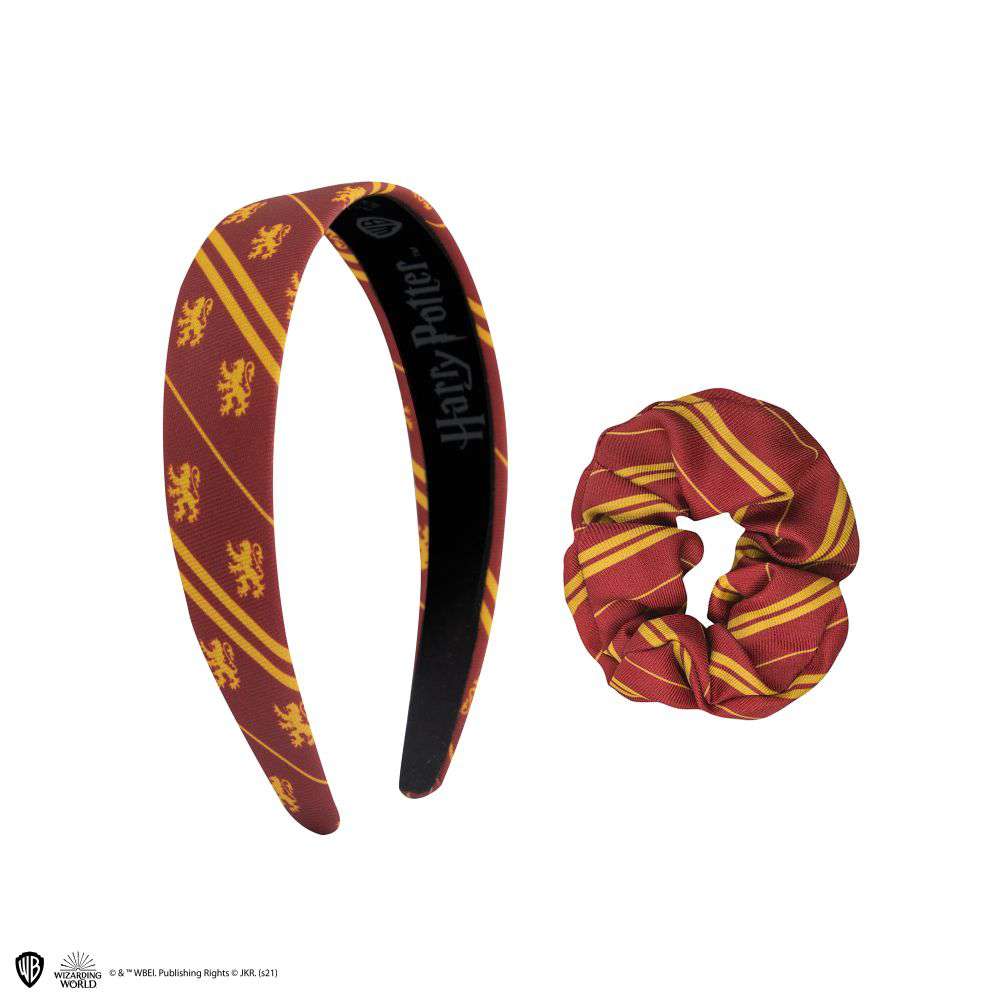 84991-HP GRYFFINDOR HEADBAND&SCRUNCHY SET