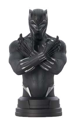 85652-AVENGERS ENDGAME BLACK PANTHER 1/6 BUST