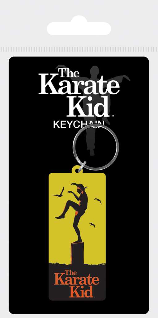 85760-KARATE KID SUNSET RUBBER KEYCHAIN