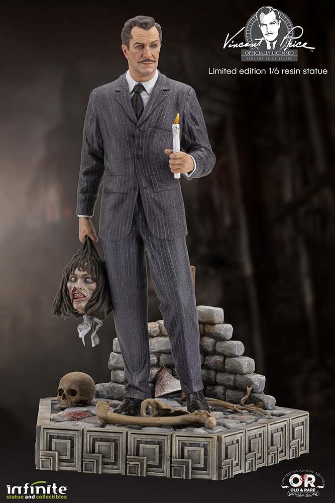 86356-VINCENT PRICE OLD&RARE 1/6 RESIN STATUE