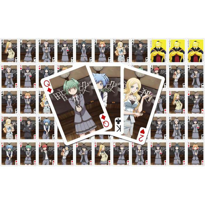 86458-ASSASSINATION CLASSROOM PLAYING CARD