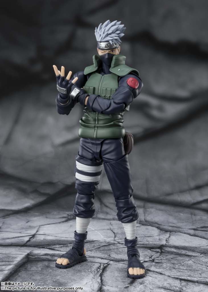 86518-NARUTO KAKASHI HATAKE THE FAMED SHF