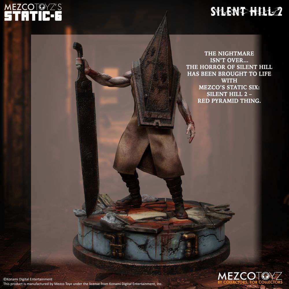 86854-SILENT HILL2 RED PYRAMID THING STATIC ST