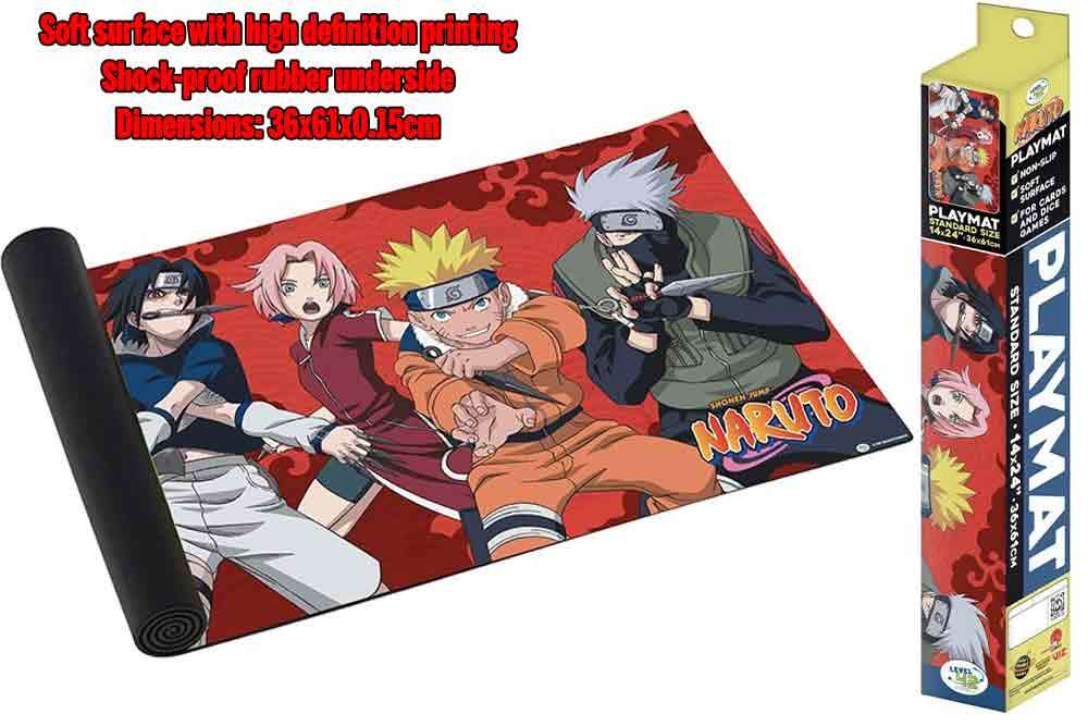 86991-NARUTO PLAYMAT KAKASHI TEAM