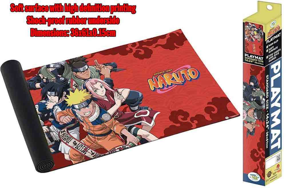 86992-NARUTO PLAYMAT KONOHA TEAM