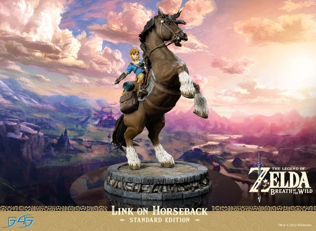 87164-LEGEND OF ZELDA LINK ON HORSE LEGEND ST