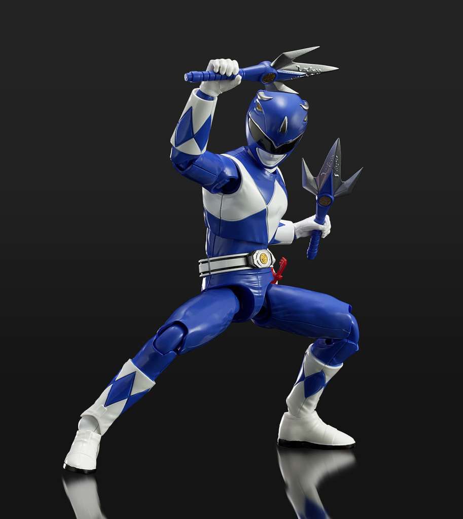 87774-POWER RANGERS BLUE RANGERS MODEL KIT