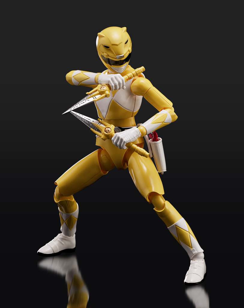 87775-POWER RANGERS YELLOW RANGER MODEL KIT